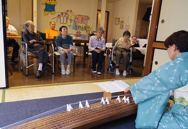 お琴の演奏会